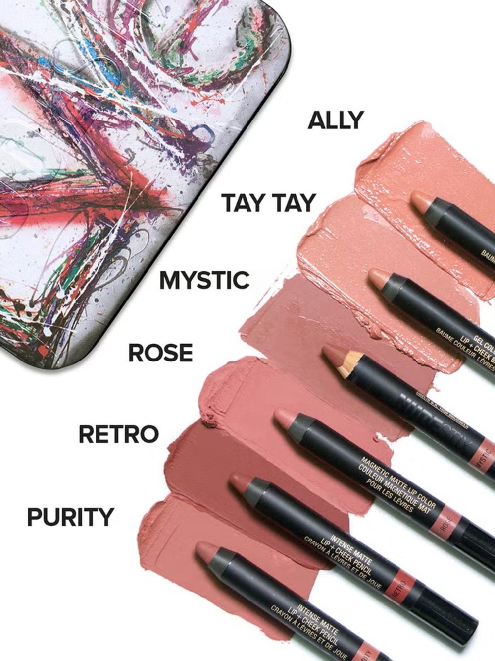 NUDESTIX Love Me Nudes Lip Set — Limited Edition Artist Set